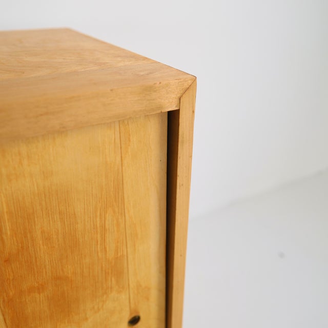 Goldenrod Monumental 1960s Maple Credenza For Sale - Image 8 of 12