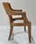 Wood C.1998 David Sutherland "Melina" Coll. Klismos-Style Woven Wicker Rattan Over Teak Framed Dining Arm Chair Frames - Set of 6 For Sale - Image 7 of 16