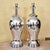 Pair of Vintage Mercury Glass Table Lamps With Light-Gray Drum Shades For Sale - Image 14 of 18