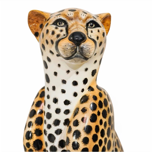 Carlos Alberto (Mexican, 1983-) Paper Mache Cheetah Sculpture For Sale - Image 9 of 9