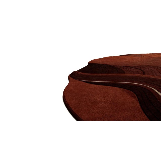 Antelope Canyon 300 Rug by Alma De Luce For Sale - Image 4 of 8