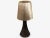 Mid-Century Modern Nila Keramik, Brown Ceramic, Table Lamp, Sweden, 1970s For Sale - Image 3 of 8