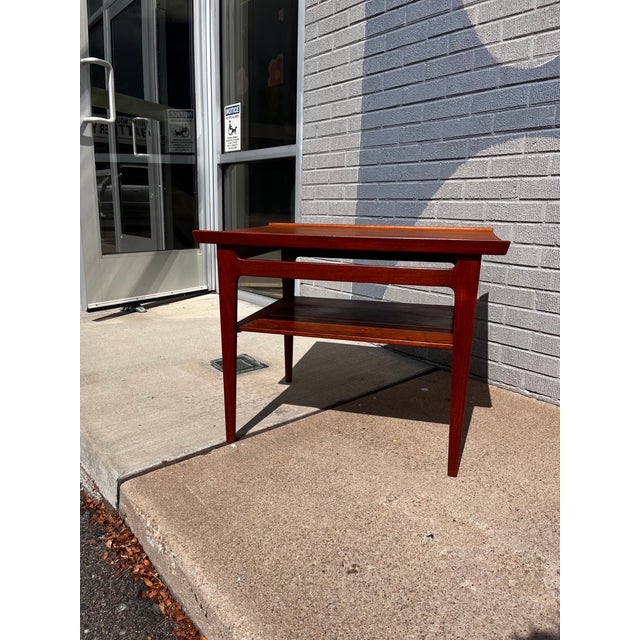 Mid-Century Modern Finn Juhl for France & Son Teak Side Table / End Table, Denmark, Circa 1960s For Sale - Image 3 of 14