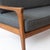 Early 21st Century Contemporary Grey Wool Parker Sofa | Modern Upholstered Luxury Three-Seat Seating For Sale - Image 5 of 12