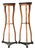 Vintage Biedermeier Tall Pedestals - A Pair For Sale