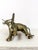 Metal Large Vintage Brass Elephant Sculpture MCM Decor Animal Figurine With Patina For Sale - Image 7 of 9