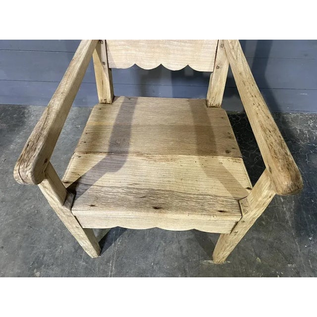 Early 19th Century French Country Arm Chair, 1830s For Sale - Image 5 of 9