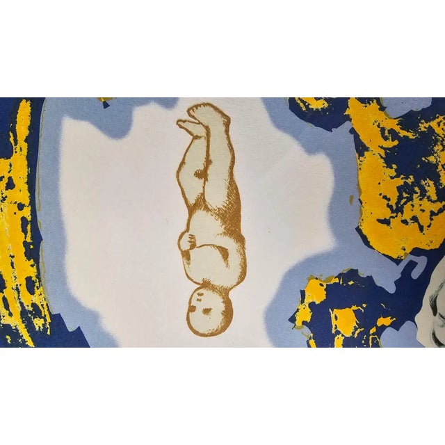 Printmaking Materials Salvador Dali Lithograph Limited Edition Hand Signed -the Immaculate Conception 1979 For Sale - Image 7 of 15