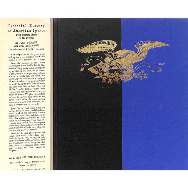 DURANT, John and BETTMANN, Otto [280] pp. A.S. Barnes and Company 1952 11 1/4" x 8 3/4" *closed 6" tear to front upper...