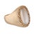 Early 20th Century Victorian Moonstone 14k Yellow Gold Signet Ring, Size 4.75 For Sale - Image 4 of 6