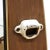 Vintage 1960s Barrel Shaped Dry Bar Liquor Cabinet For Sale - Image 11 of 12