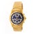 Vintage Cartier Ronde Blue Chronograph 18k Gold 30mm Watch For Sale In Miami - Image 6 of 11