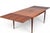 Niels Otto Møller 1960s Attributed to Niels Otto Møller Rosewood Dining Table With Two Extension Leaves For Sale - Image 4 of 5