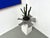 Helical Vase in Cast Aluminum, 1950s For Sale - Image 13 of 14