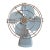 Baby Blue Vintage Electric Oscillating Fan For Sale