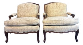 Example of Sam Moore Bergere Chairs