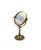 Organic Modern Hammered Brass Table Mirror, France, 1960s For Sale - Image 4 of 11
