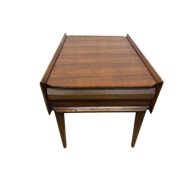 1960s Mid-Century Modern Lane 1st Edition Walnut Side Tables - Set of 2 For Sale - Image 5 of 7