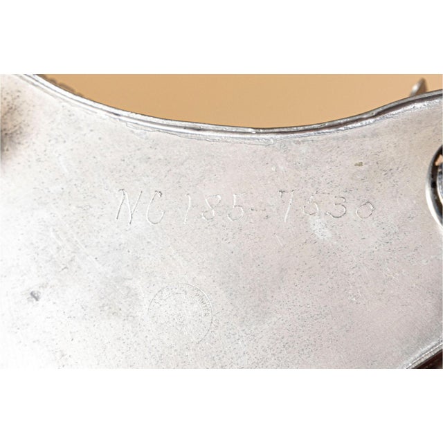 Silver Antique Royal Holland Pewter Coffee Service on Ornate Stand & Sternau Warmer For Sale - Image 8 of 11