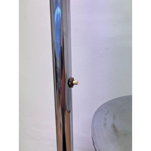 Vintage Bauhaus Chrome Floor Lamp, 1930s For Sale - Image 6 of 9