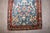 Textile Antique Zabihi Collection Blue Mat Size Sarouk Ferehan Rug - 1'9" x 2'4" For Sale - Image 7 of 7