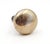 Traditional Mid 20th Century Pair of Classic 1.125 In. Polished Brass Drawer Cabinet Knobs For Sale - Image 3 of 5