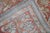 Early 20th Century Early 20th Century Zabihi Collection Decorative Oversize Gray Blue Persian Bibikabad Rug - 10'7" x 17'1" For Sale - Image 5 of 12