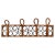 Mid-Century Italian Rattan and Bamboo Wall Coat Rack Stand, 1960s For Sale - Image 10 of 10
