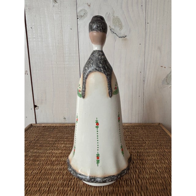 Rustic European Hungarian Porcelain Figurine, Budapest Man, European Collectible, Aquincum Porcelain, Hungarian Man in Traditional Dress For Sale - Image 3 of 11