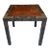 Late 20th Century Drexel "Etcetera" Black & Gold Hand-Painted Chinoiserie Side Table For Sale