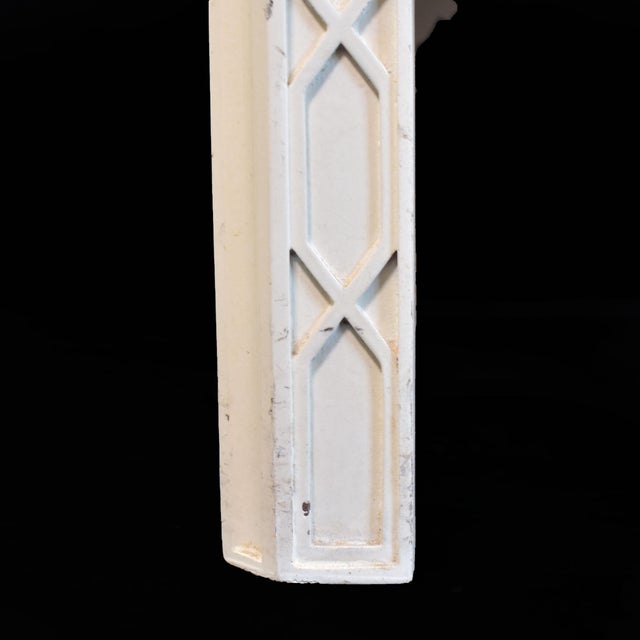 Hollywood Regency Rectangular Fretwork Coffee Table For Sale In West Palm - Image 6 of 6