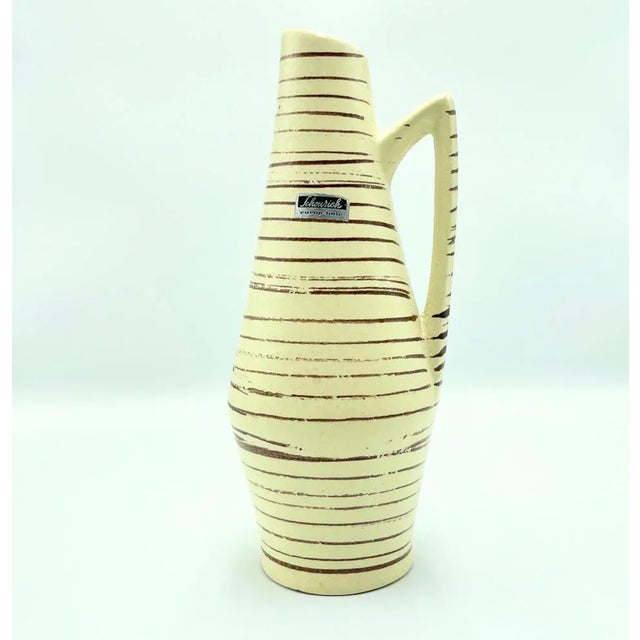 Mid-Century Modern Mid-Century Ceramic Vase No 271/22 by Heinz Siery for Scheurich, 1960s For Sale - Image 3 of 8
