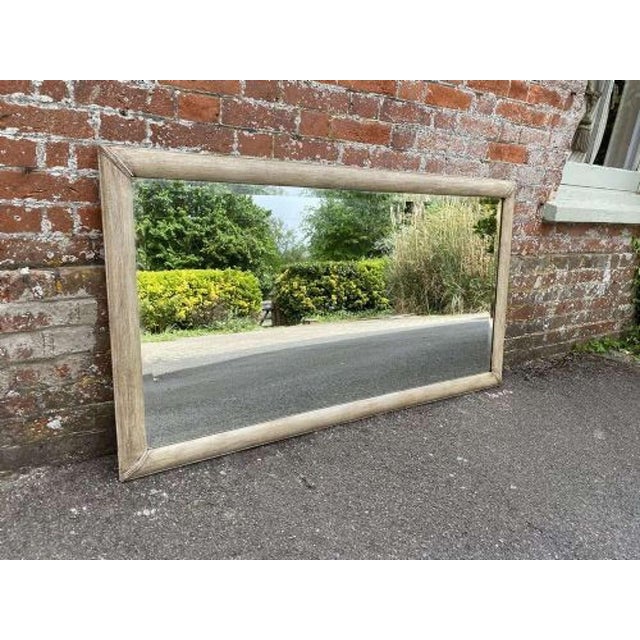 W: 84cm (33.1")h: 154cm (60.6")d: 3cm (1.2") a stunning large antique french 19th century carved wood & gesso painted...