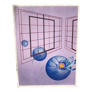 Limited Edition 1970s Rita Simon Hand Signed Serigraph For Sale