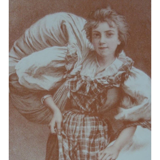 Camille Bellanger, The Laundress, 1897, Original Lithograph For Sale - Image 4 of 9