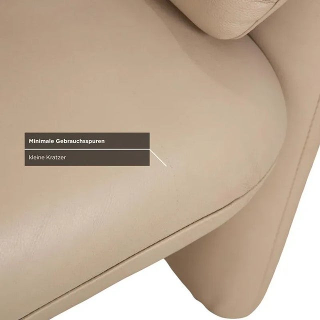 Ergoline 3-Seater Sofa in Cream Leather from Willi Schillig For Sale - Image 11 of 17