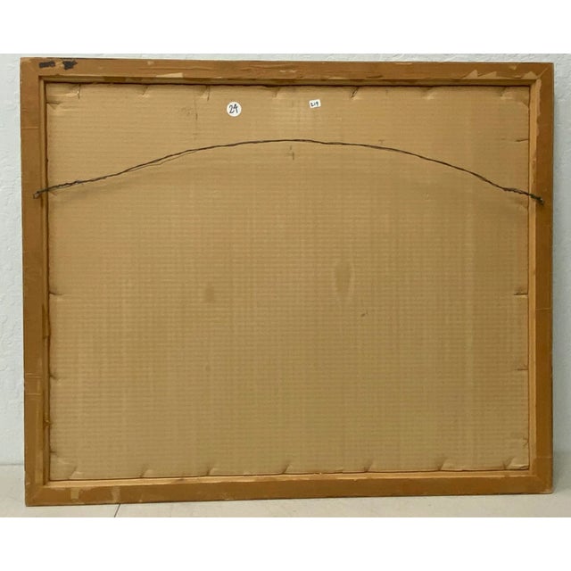 Daniel Louradour "Carnival in Venice" Mixed Media C.1970 For Sale - Image 12 of 13