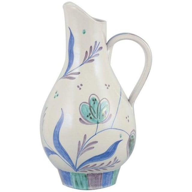 Vintage Swedish Ceramic Vase, 1960 For Sale - Image 9 of 9
