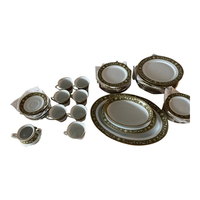 1970s Noritake China-Service for 8-Plus Serving Items - 49 Pieces For Sale