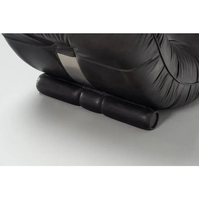 Set of Tumble Chair and Ottoman by Adriano Piazzesi for Tre D, Italy, 1973 For Sale - Image 14 of 17