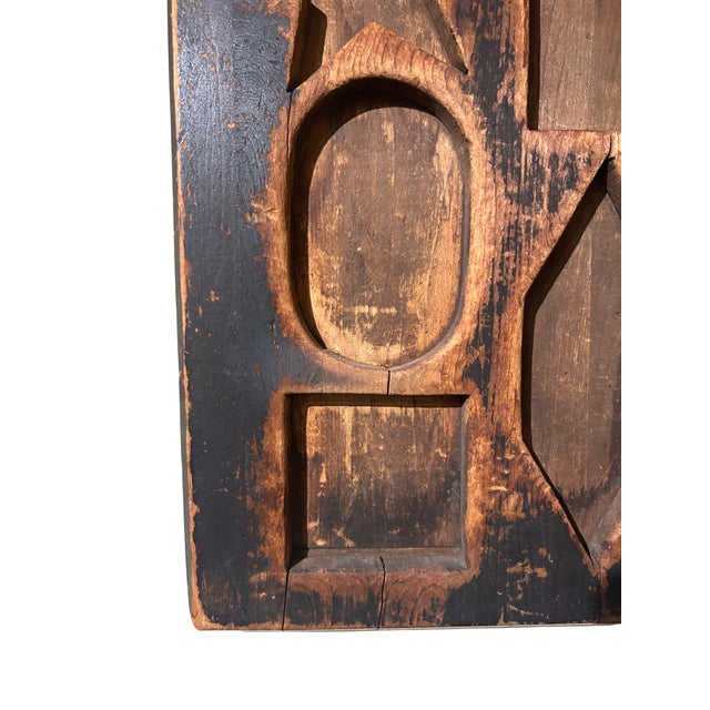 19th C Folk Art Child's Puzzle Board For Sale - Image 4 of 9