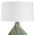 2020s Tausha Green Table Lamp For Sale - Image 5 of 6