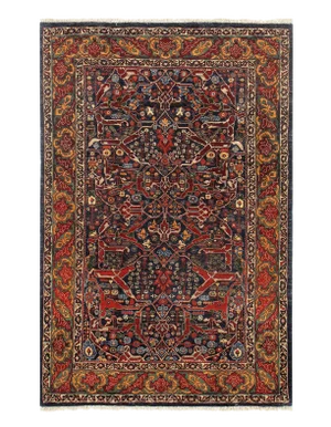 Pasargad Navy Fine Persian Bidjar - 4' X 6'