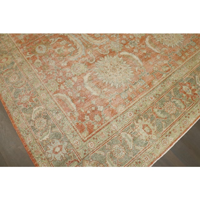 Antique Zabihi Collection Persian Mahal Rug For Sale - Image 11 of 11