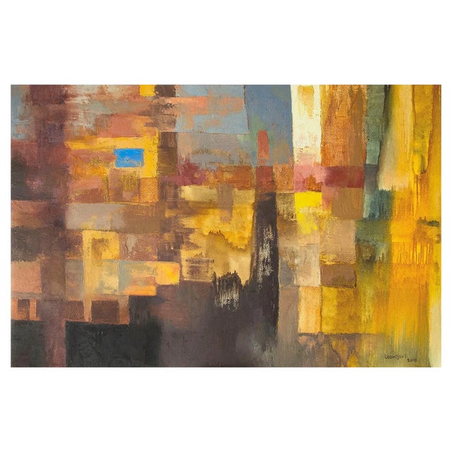 Igor Leontiev, Metaphysical Landscape, 2018, Oil on Canvas For Sale