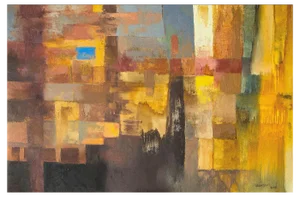 Igor Leontiev, Metaphysical Landscape, 2018, Oil on Canvas