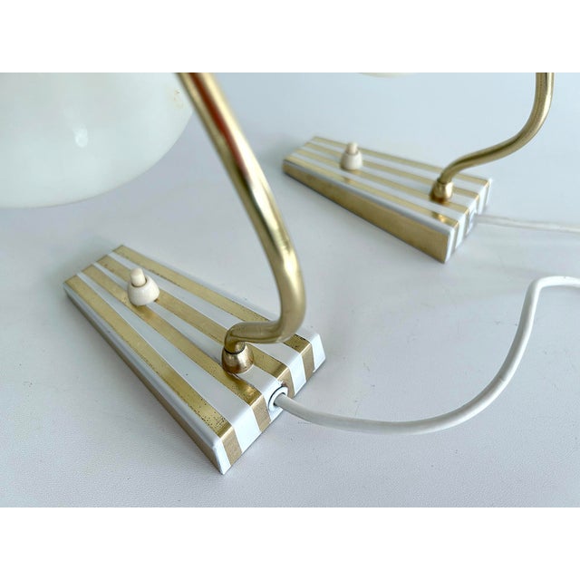 Vintage Bedside Table Lamps, 1950s, Set of 2 For Sale - Image 18 of 18