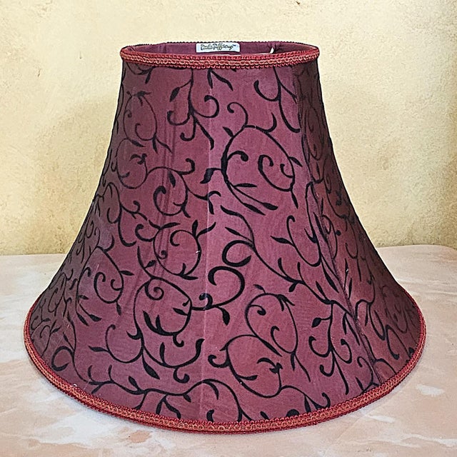 Vintage Chinese Flambe Porcelain Urn Lamp With Dale Tiffany Shade For Sale - Image 15 of 18