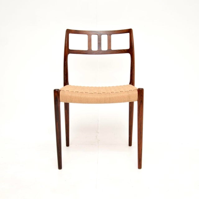 Vintage Danish Model 79 Chairs by Niels Moller, 1960, Set of 4 For Sale - Image 10 of 15