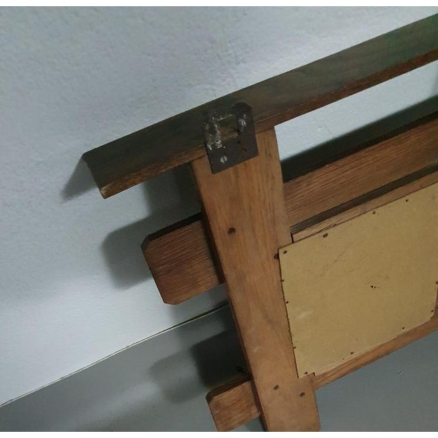 Art Nouveau Wall Coat Rack with Tiles For Sale - Image 14 of 18